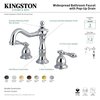 Kingston Brass KS1971AL 8" Widespread Bathroom Faucet, Polished Chrome KS1971AL